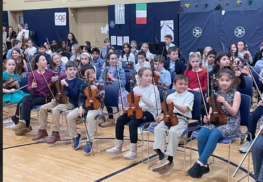 LSS Strings students