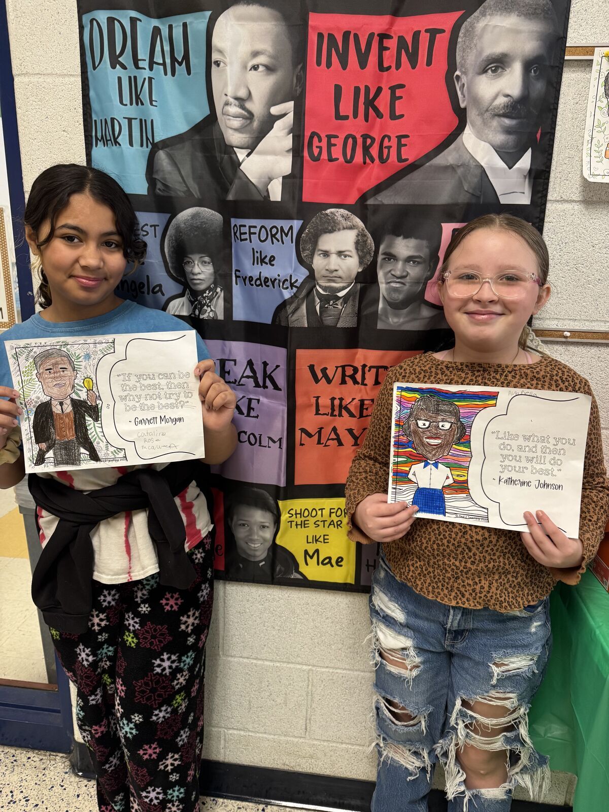 Mrs. Alix-Hasen + Mrs. Carbone Black History Month Activities