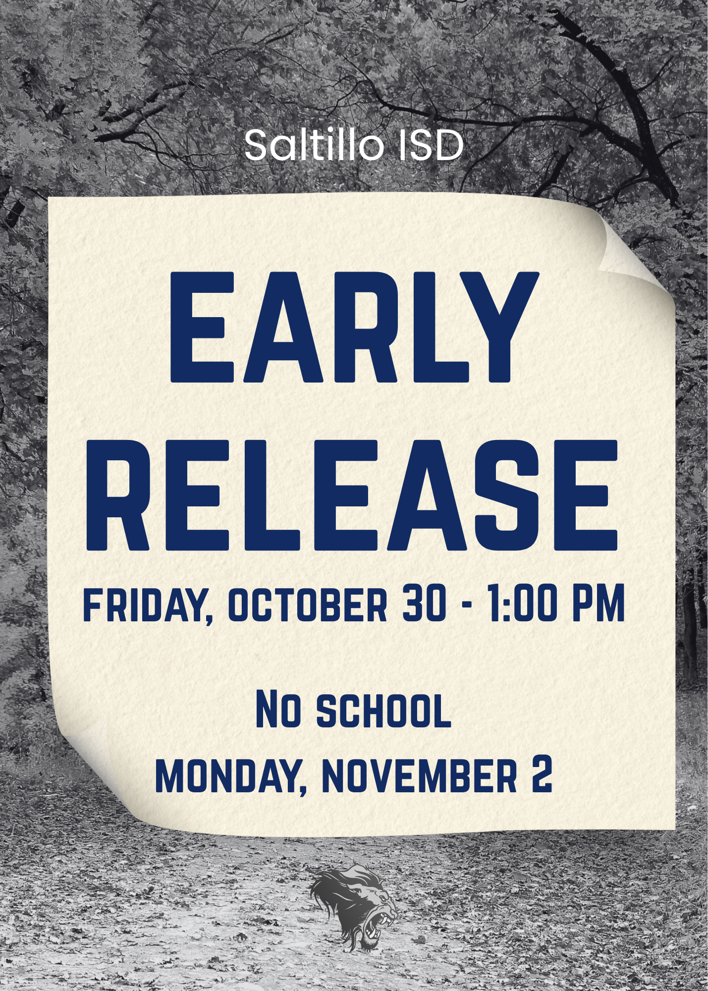 Early Release/No School