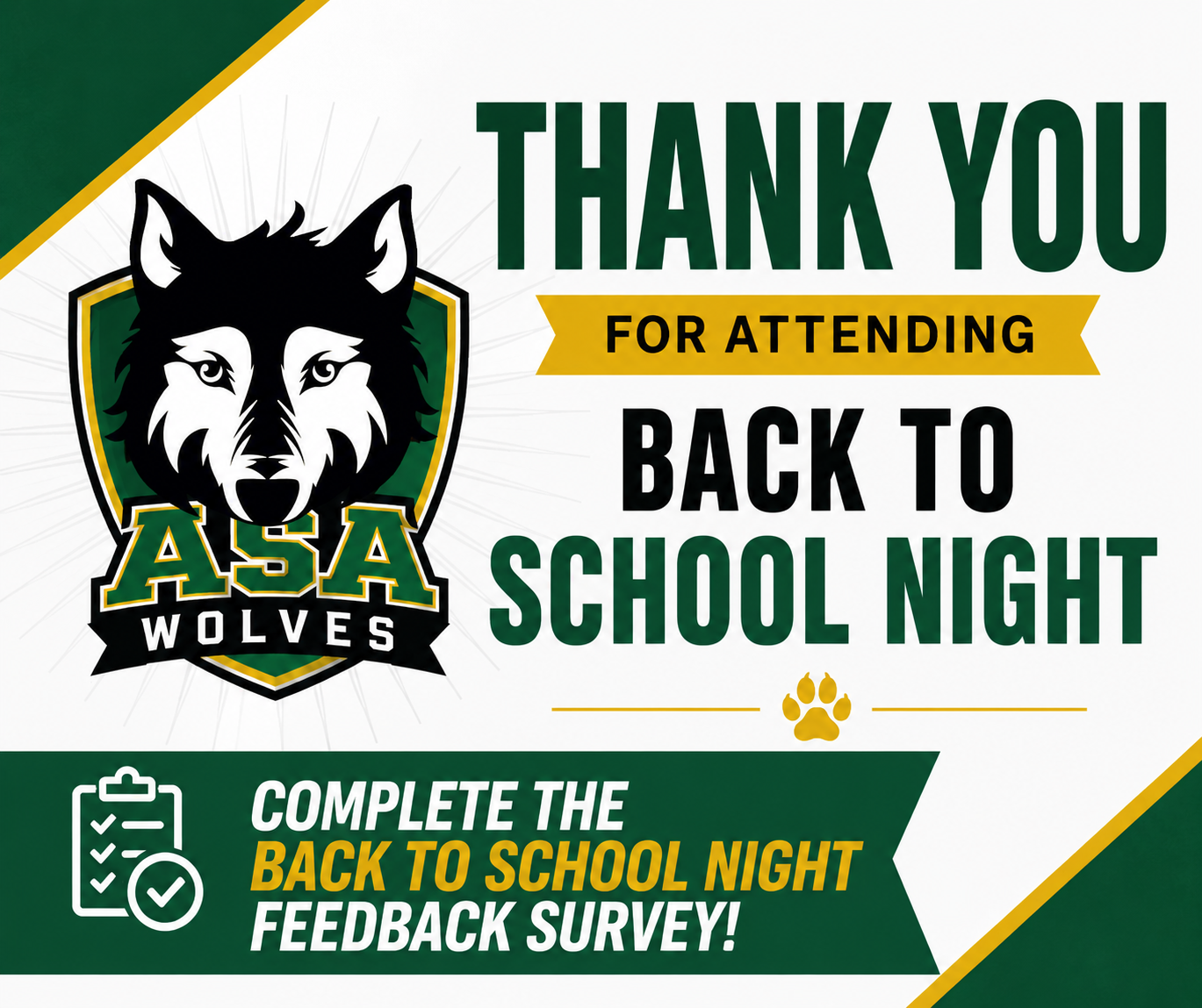 Share Your Back to School Night Feedback!