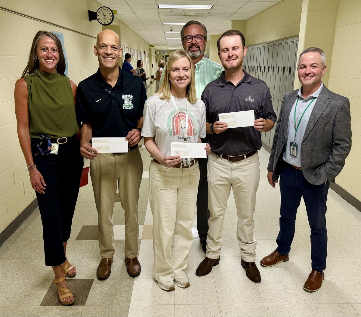 Hard Work Pays off... Literally! LCS celebrates AP success.