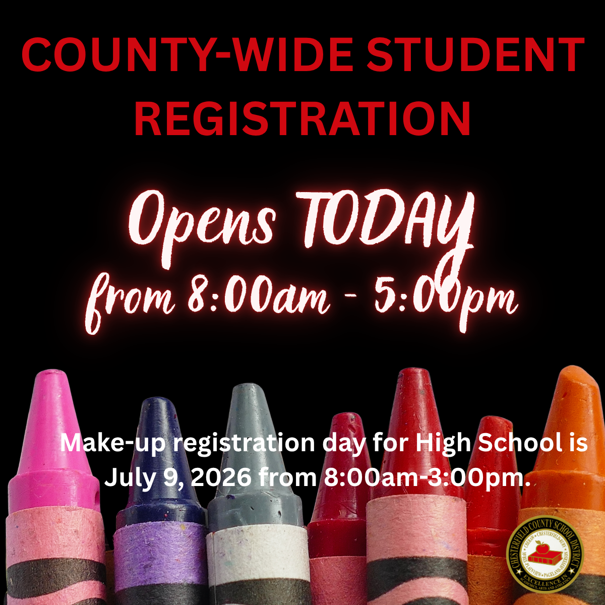 Registration is now open!