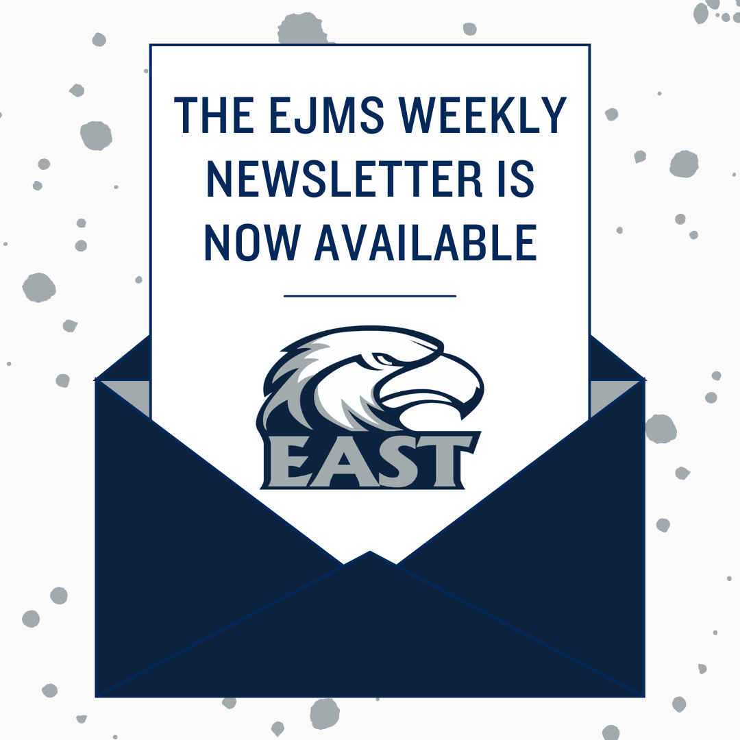 EJMS Weekly Newsletter, Week of Aug. 3rd