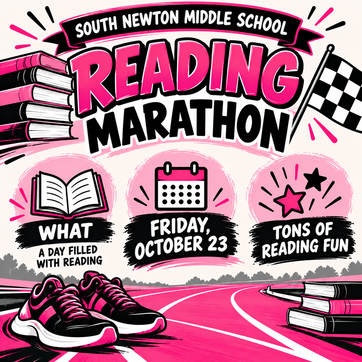 South Newton Middle School Reading Marathon!