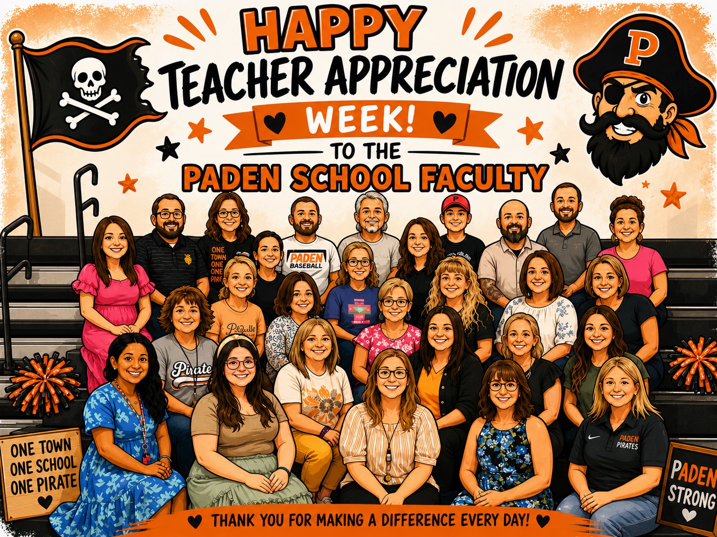 Happy Teacher & Staff Appreciation Week!  
