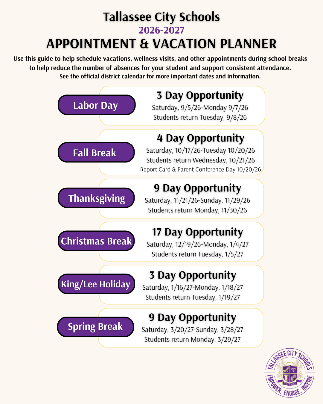 26-27 Calendar & Planner