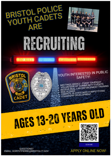 Great Opportunity!!  Join Bristol Youth Cadets!!