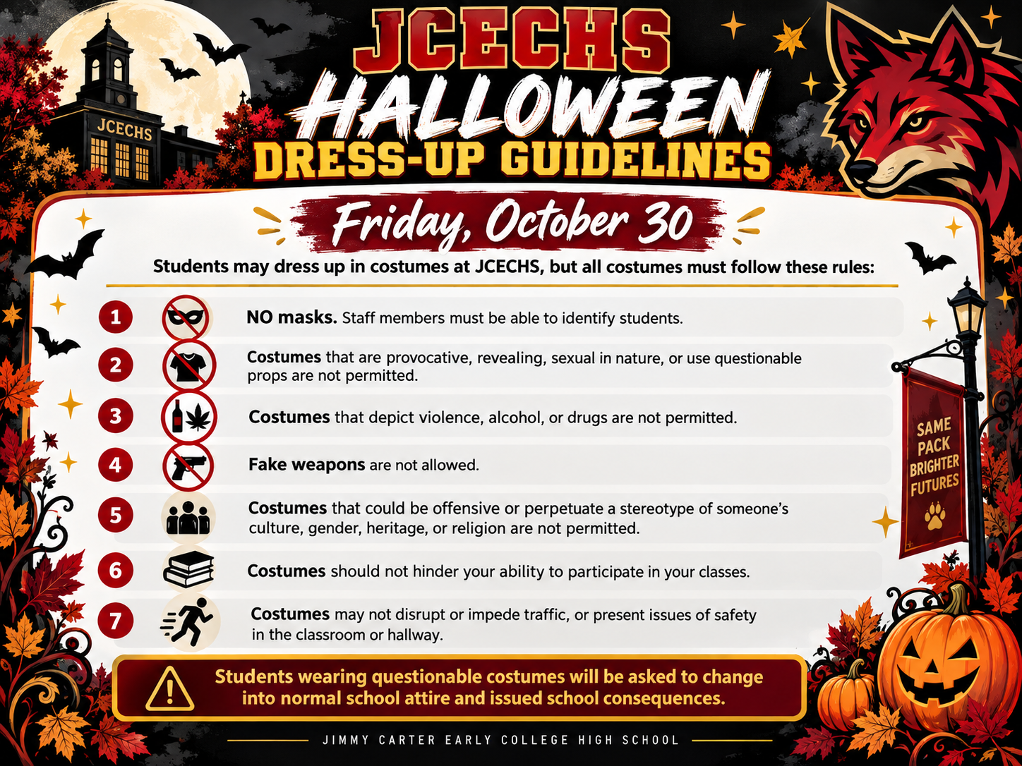 JCECHS Dress-Up Week