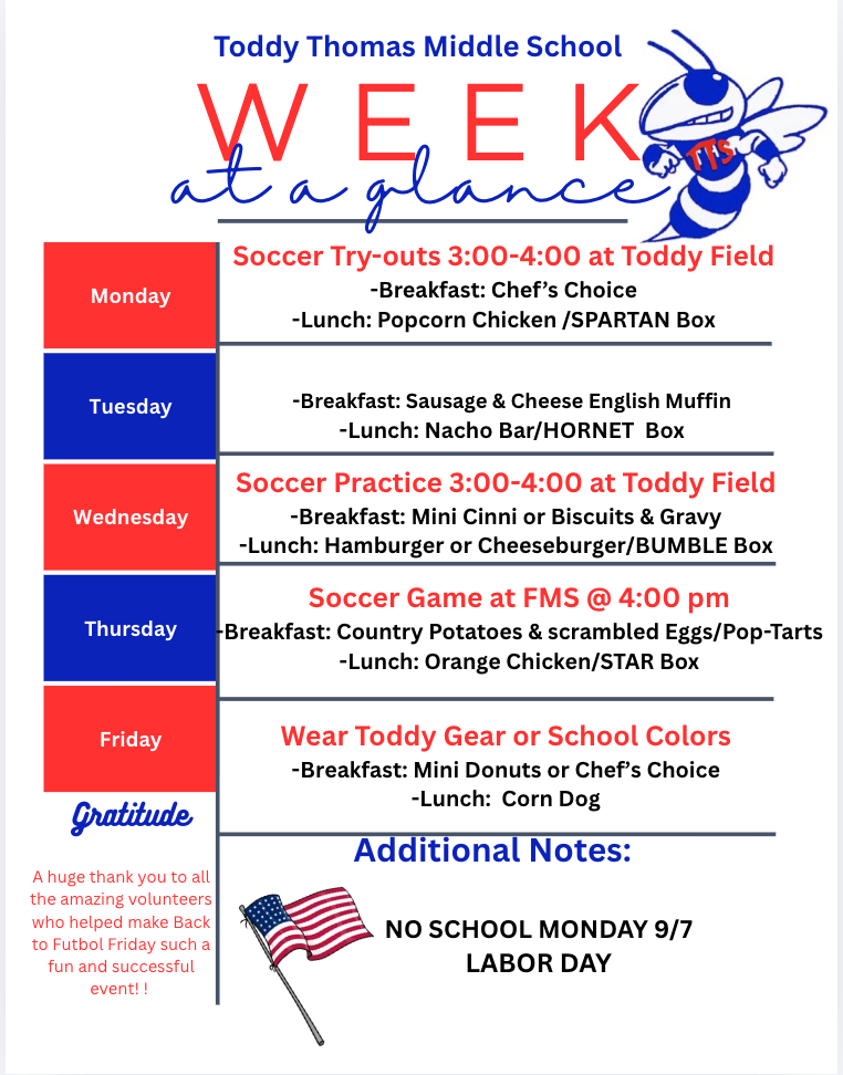 Toddy Thomas Weekly Update/Back-To-Futbol Friday