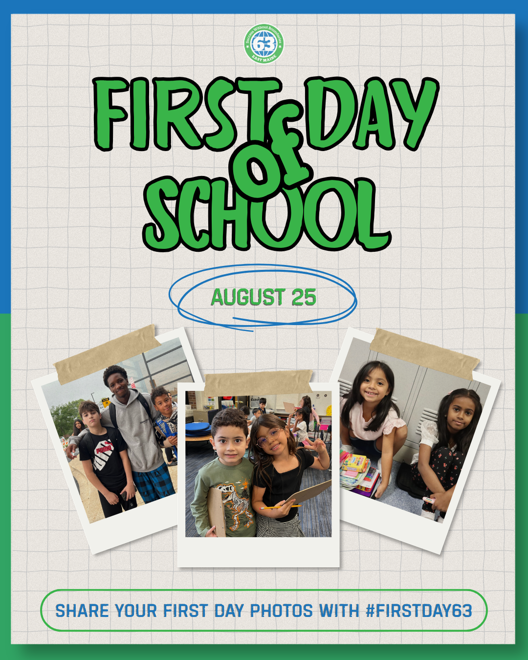 Happy First Day of School! 