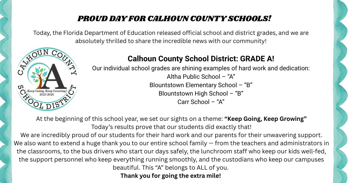 Calhoun: "A" District