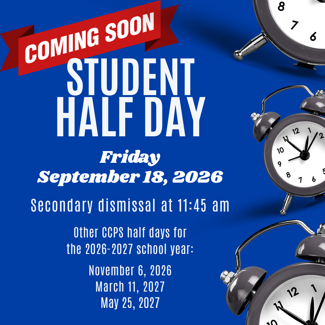 September 18, 2026: Student Half Day
