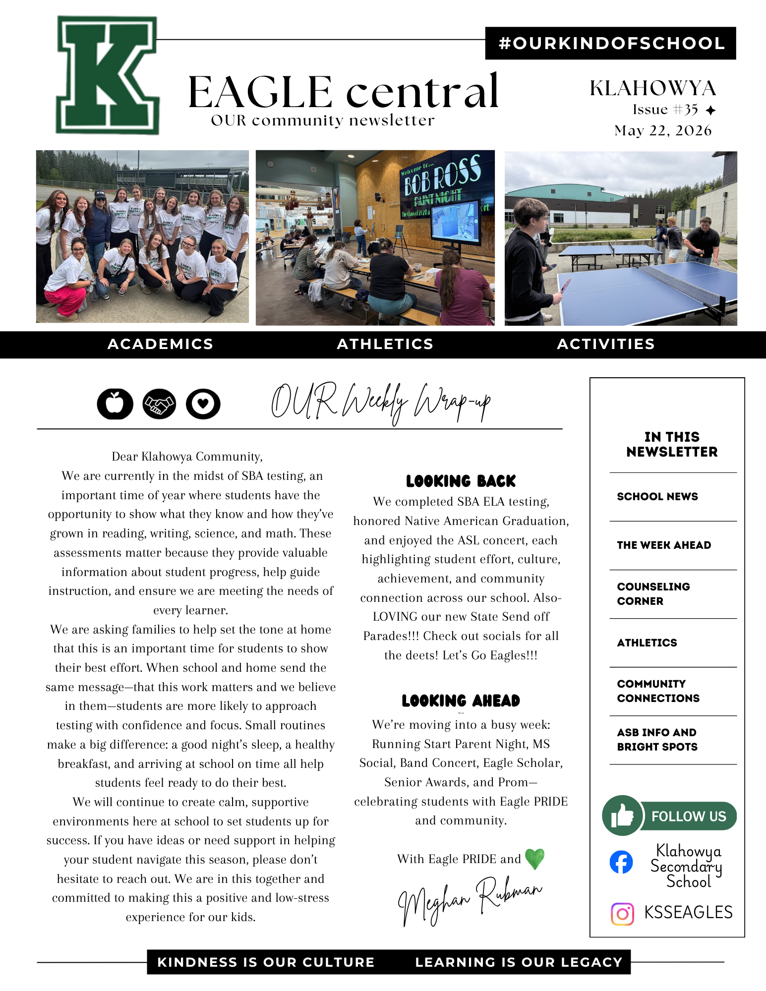 The Eagle Central Community Newsletter Issue #35