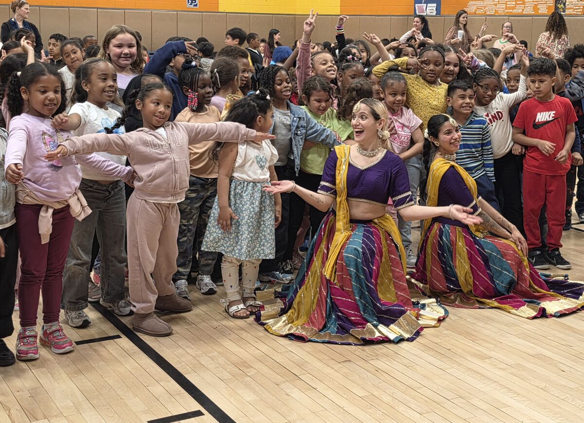 Krieger celebrates heritage month with dance company visit