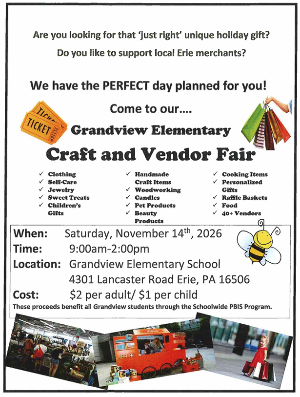 Grandview Craft and Vendor Fair