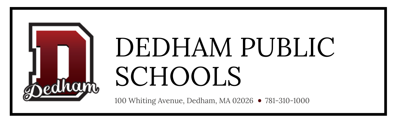 Notice from Dedham Schools & Police Department re: Motorized Bikes, Motorized Scooters, and Related Electric Vehicles