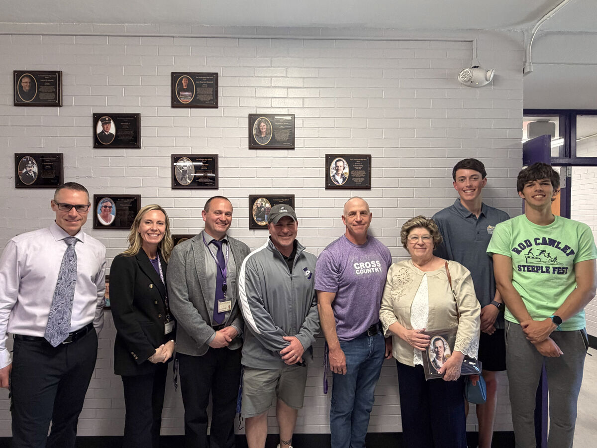 Port Jefferson School District Hosts Wall of Fame Induction Ceremony Honoring Roderick “Rod” Cawley 