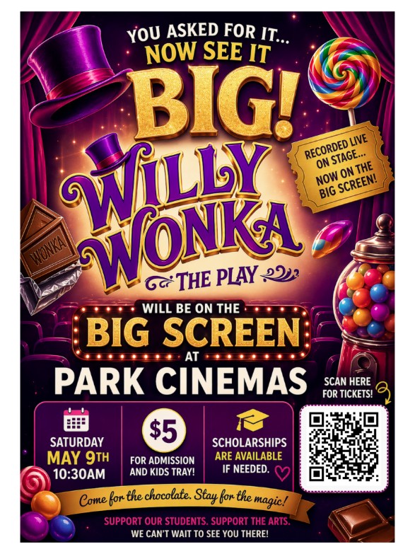 Willy Wonka at Park Cinemas!