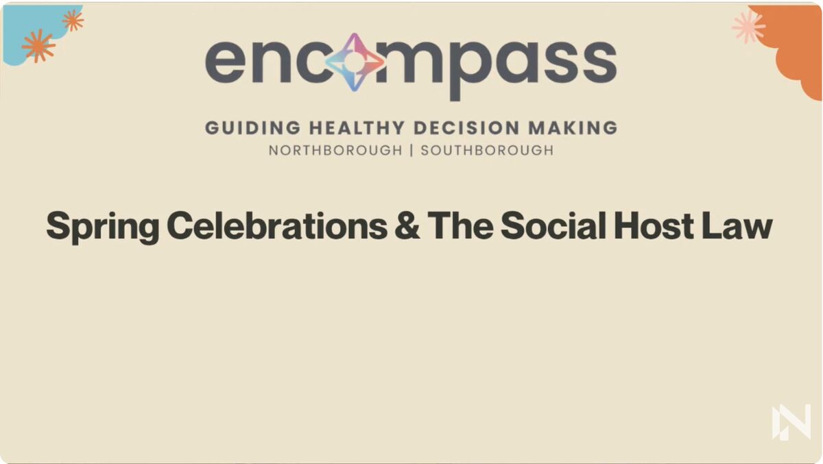 'Spring Celebrations & The Social Host Law'.