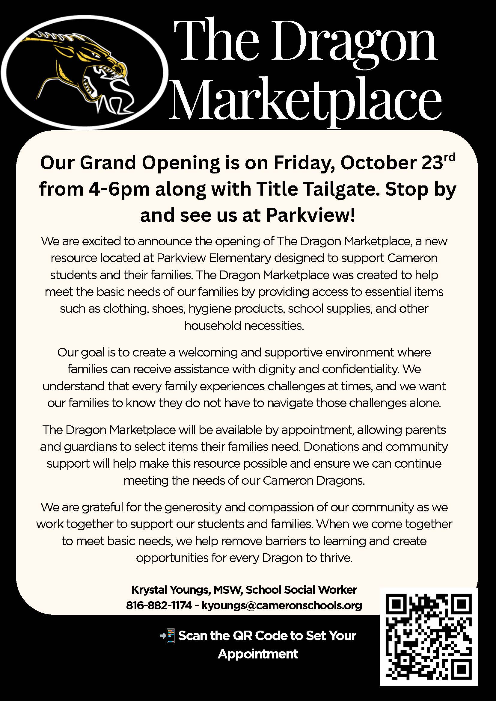 Dragon Marketplace Invitation