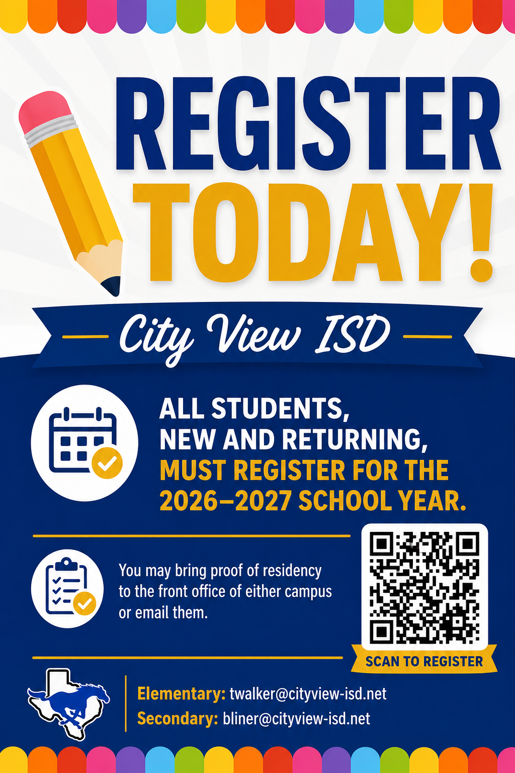City View ISD Registration is Open!