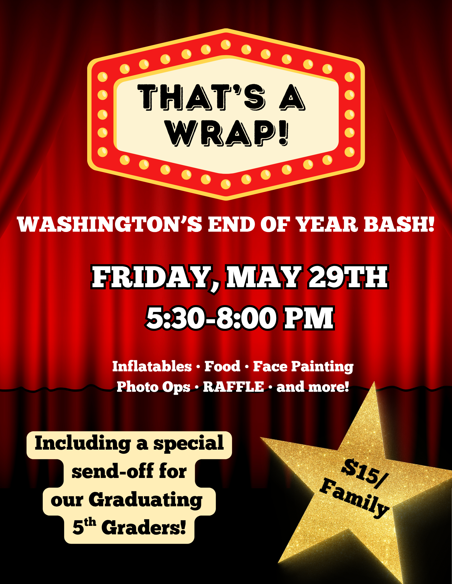 PTO: End of the Year Bash- 1 Day Away! 