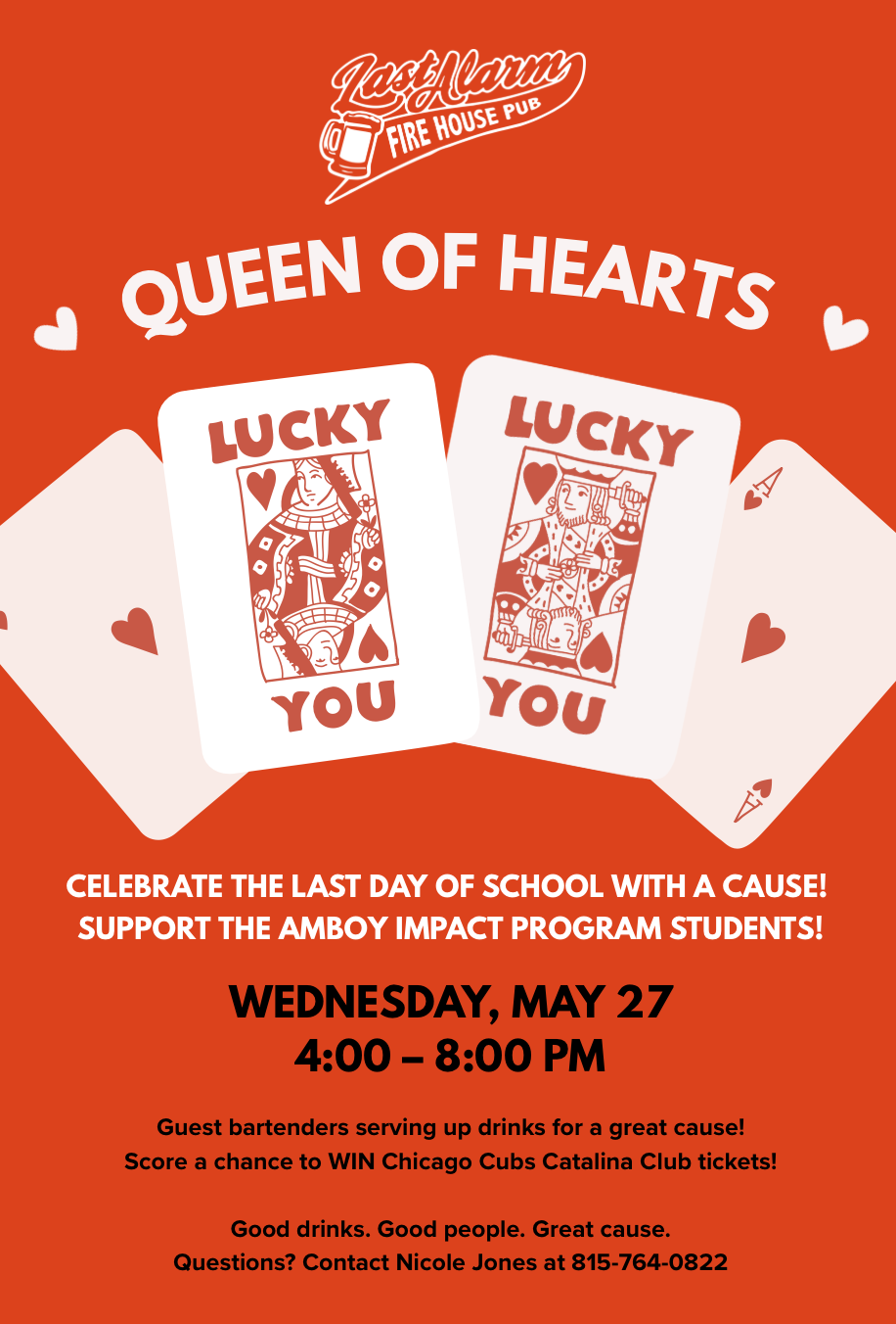 Queen of Hearts SVCC Impact Program Fundraiser Tonight