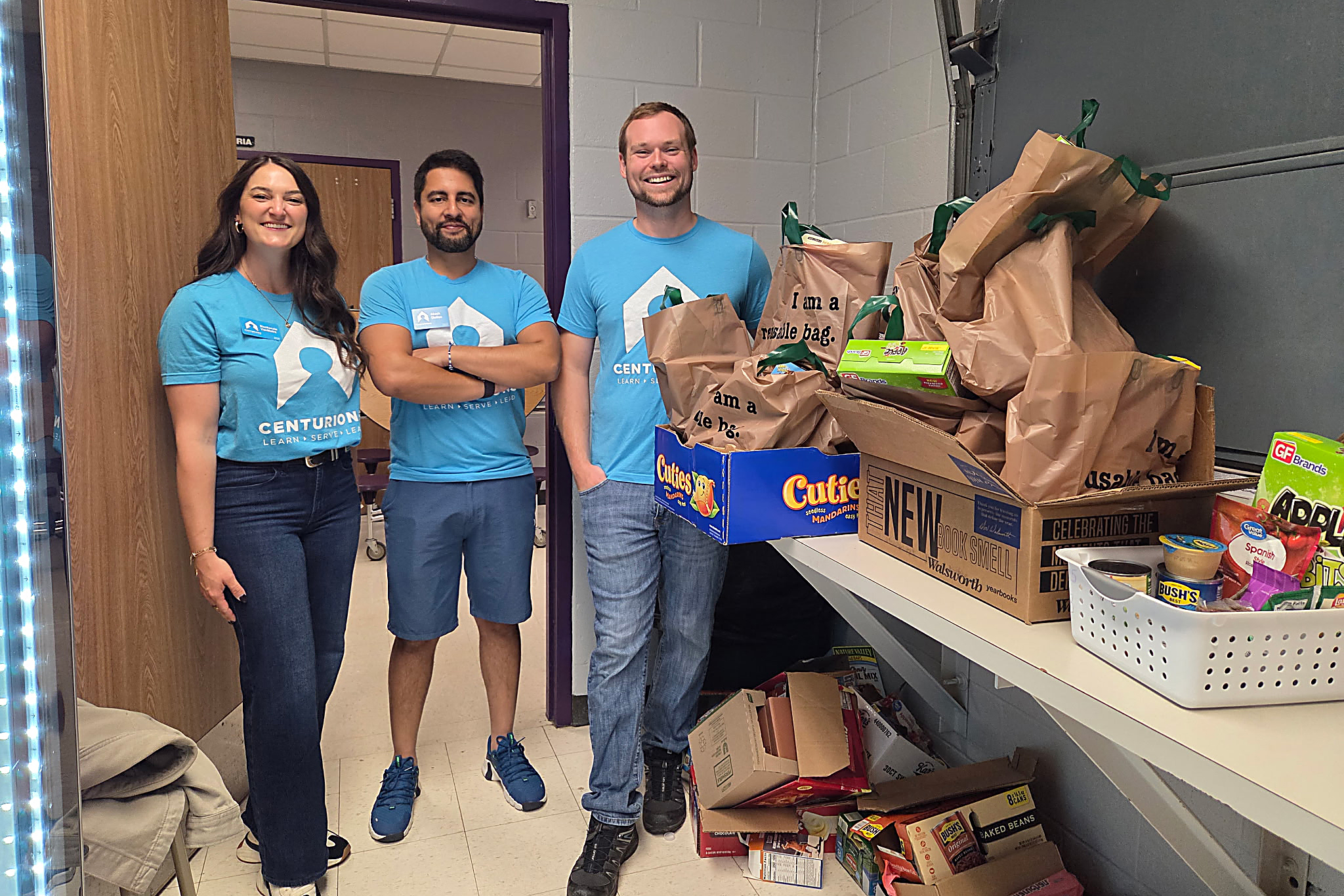 Centurions Lend a Hand at KJH and KHS