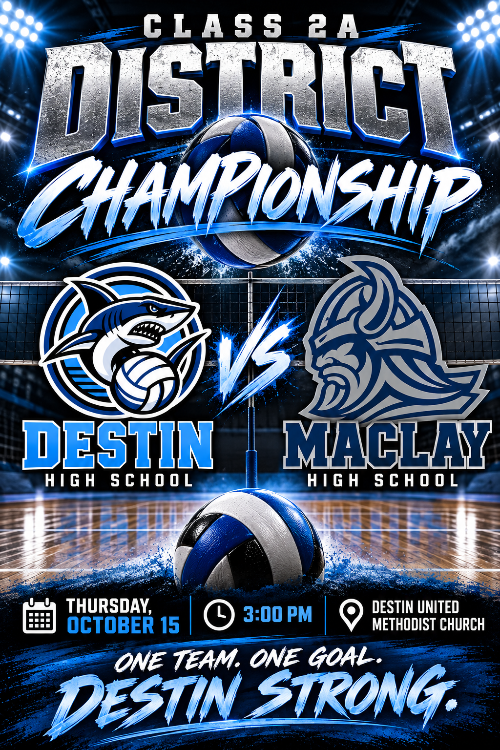 🦈🏐🦈🏐DISTRICT CHAMPTIONSHIP MATCH TOMORROW 🦈🏐🦈🏐