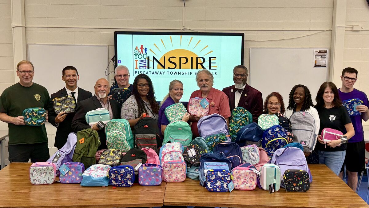 Piscataway Elks generously donate backpacks, lunchboxes, school supplies 