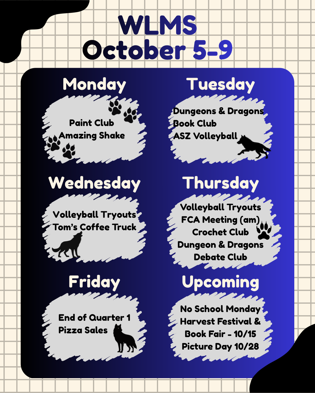 What’s Happening the Week of October 5