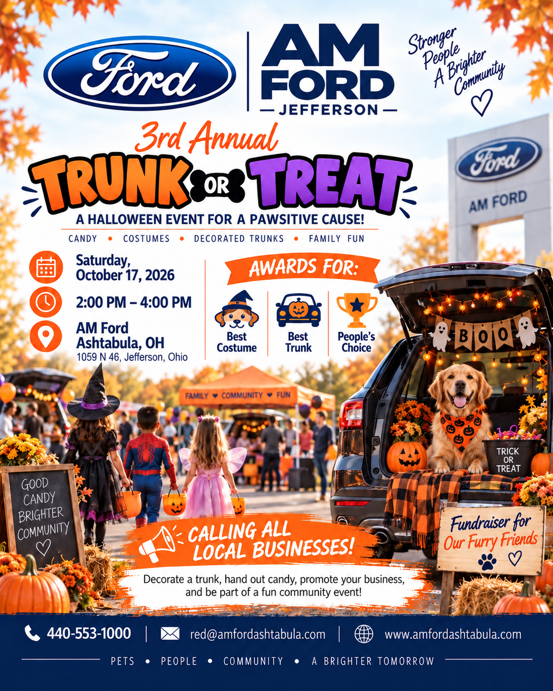 AM Ford 3rd Annual Trunk or Treat 