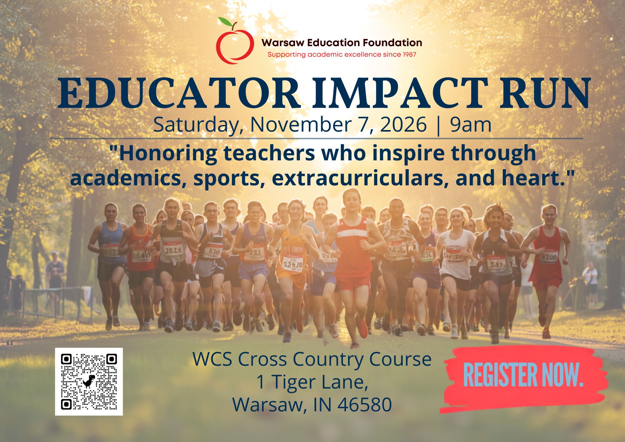 Last Chance to Register for the Educator Impact Run & Guarantee Your T-Shirt!