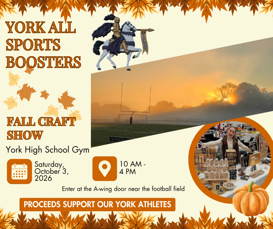 York All Sports Booster Fall Craft Show