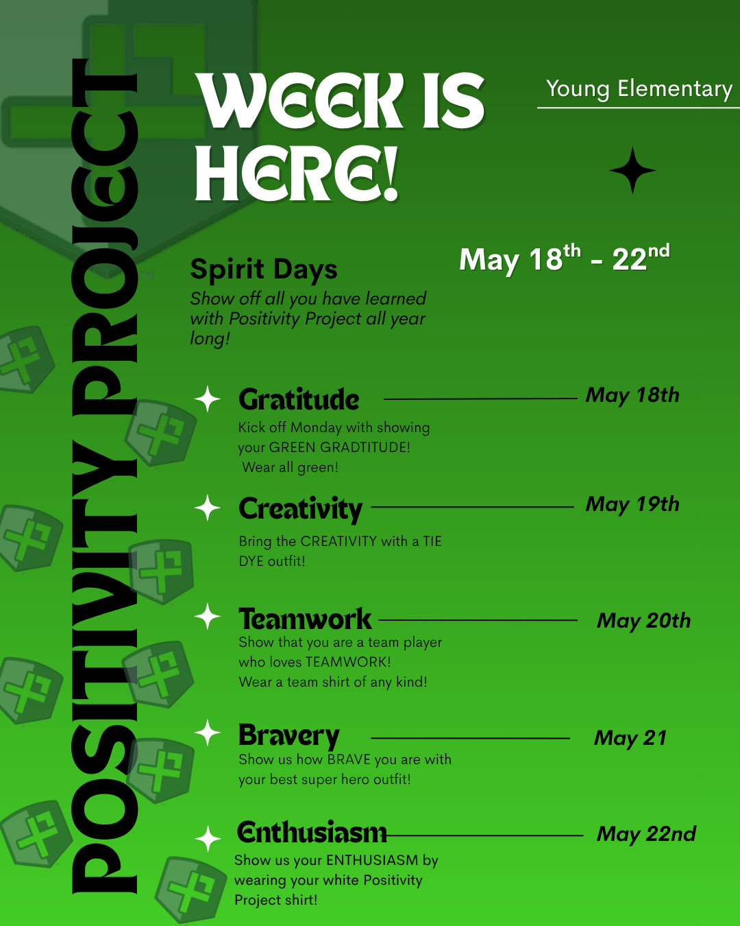 Positivity Project Dress-up Week