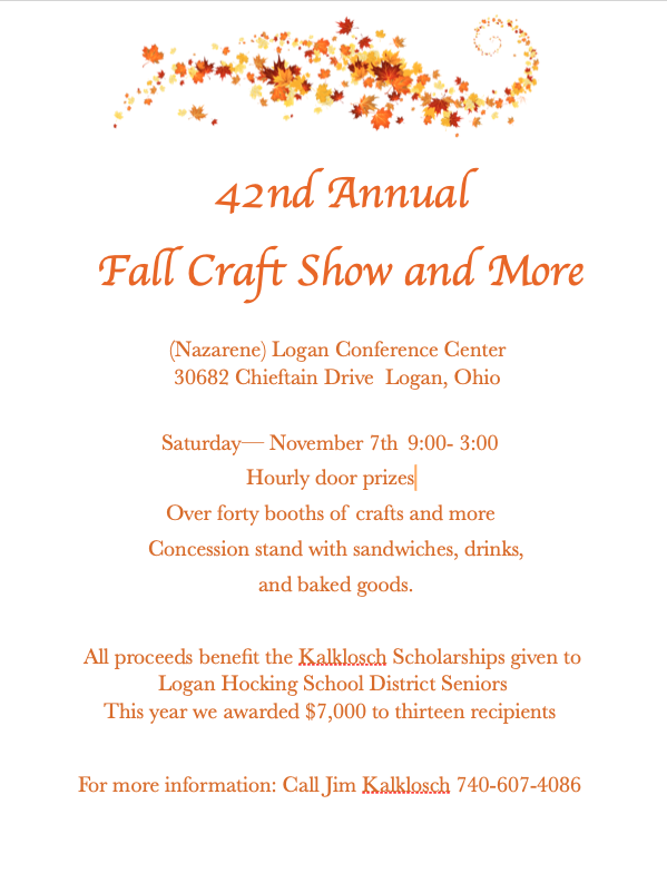 42nd Annual Fall Craft Show and More