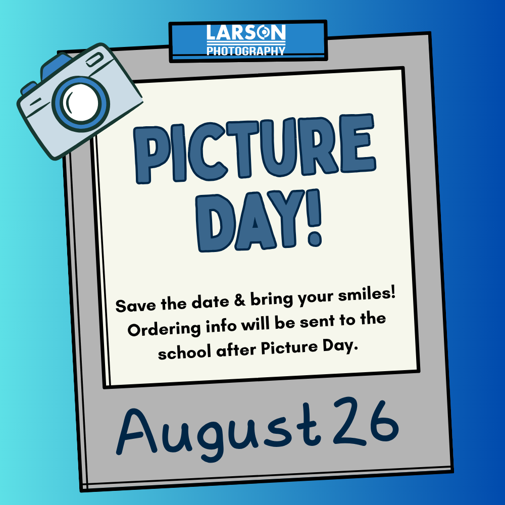 *Tomorrow* Riverview Picture Day! Wed. 8/26