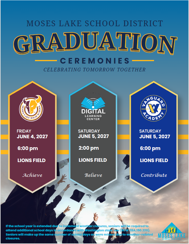 Class of 2027 Graduation Dates Announced