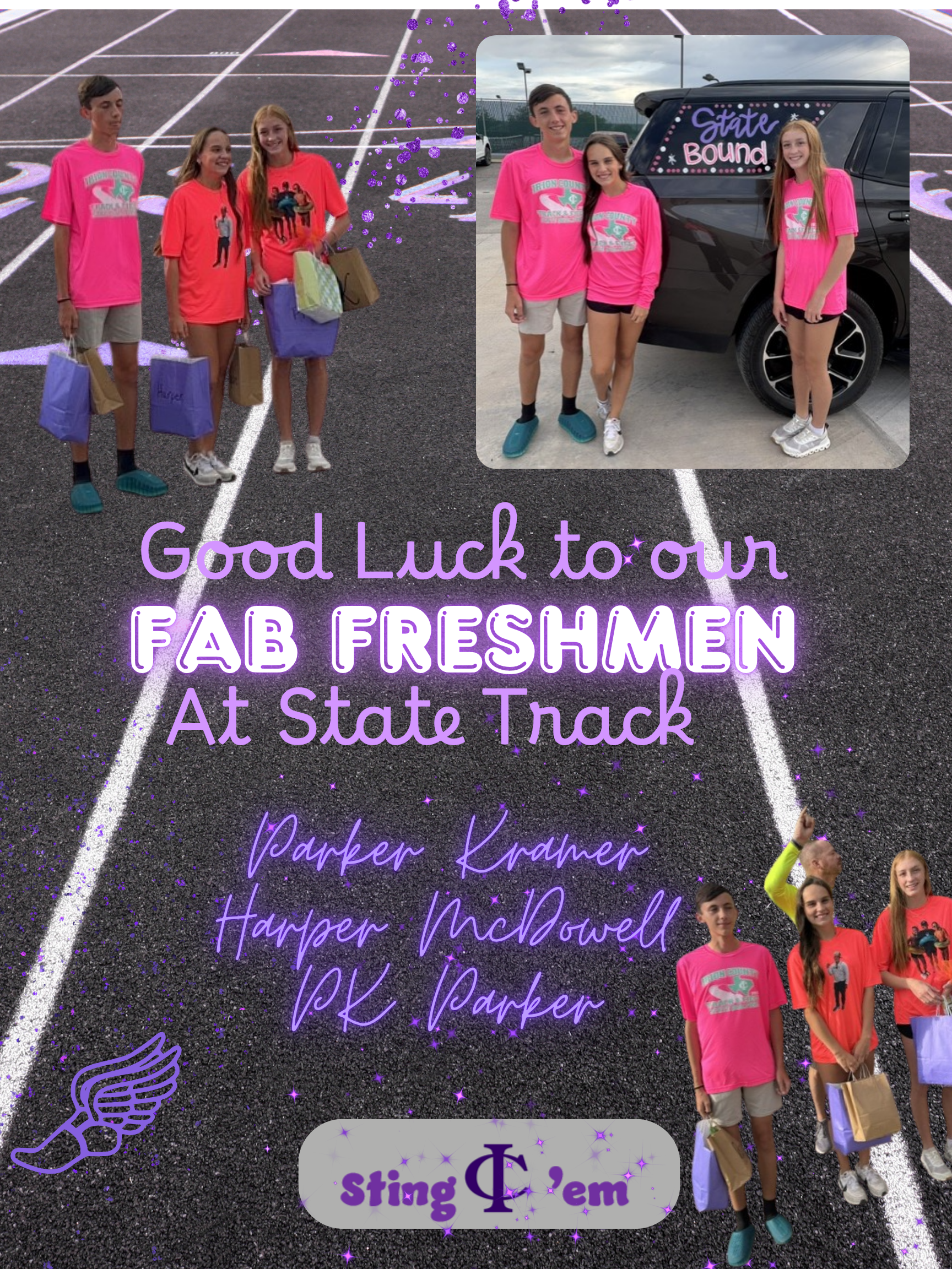 State Track Sendoff