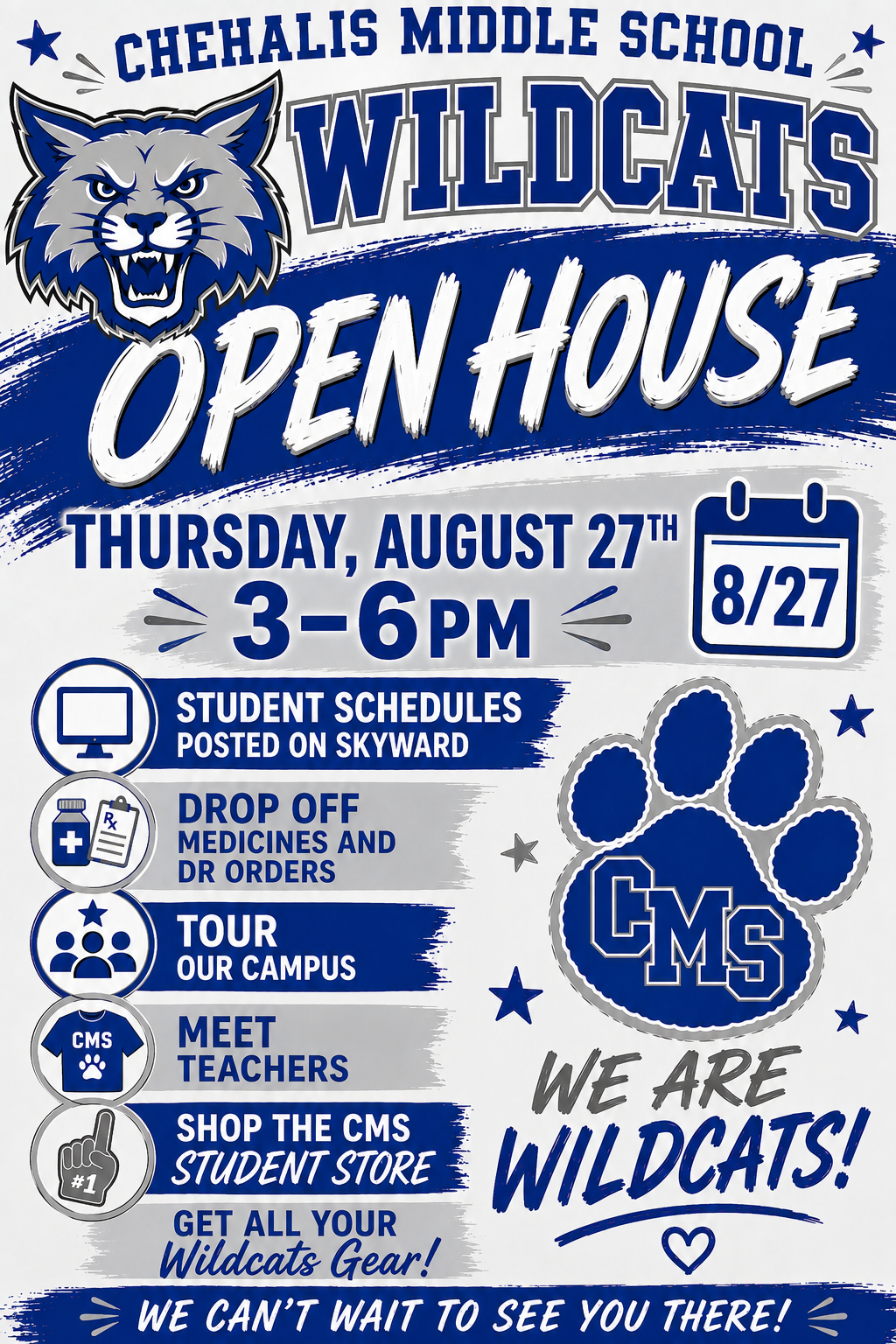 Come to Open House THIS Thursday!!!