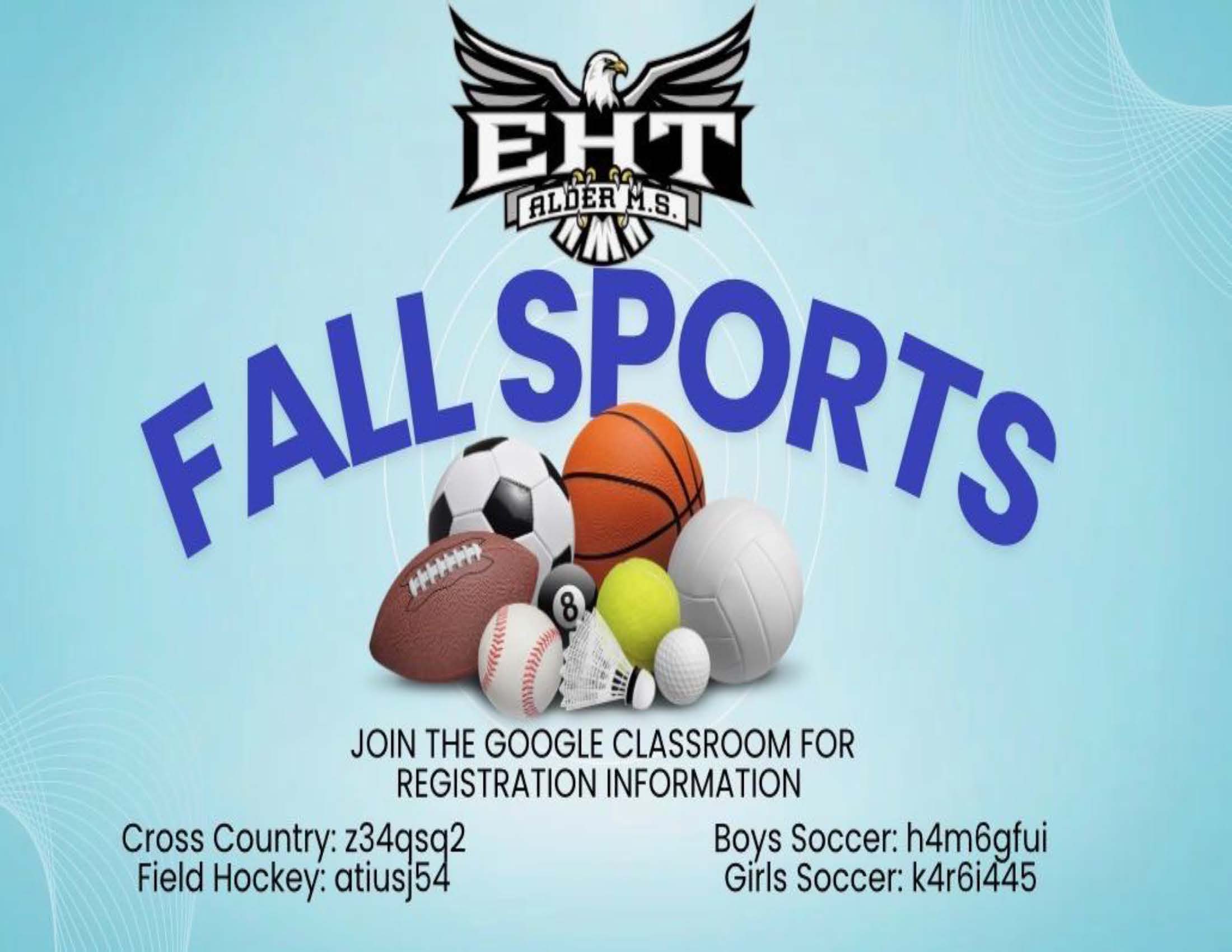 Fall Sports