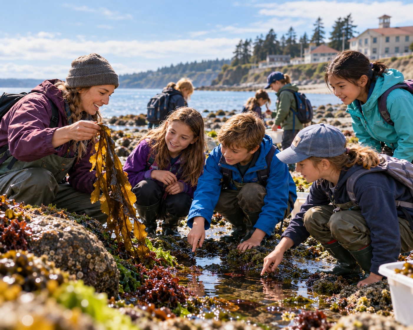 PEARL Field Trip: Deadline Reminder for Salish Sea Seaweed Exploration at Fort Worden April 20 & 21