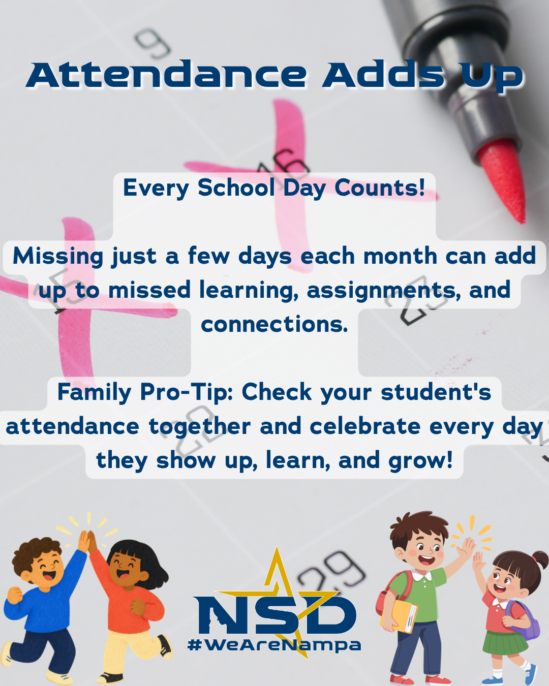📚✏️ EVERY SCHOOL DAY COUNTS! ⭐