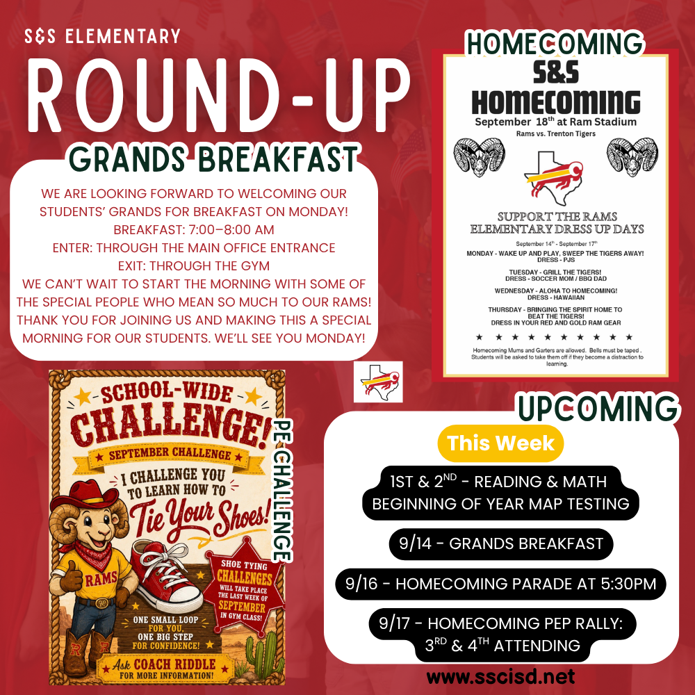 Elementary Weekly Round-Up