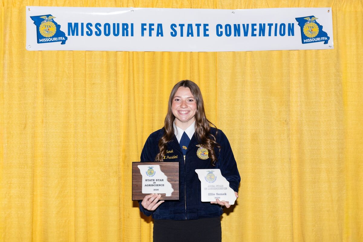 Ellie Samek Named Missouri FFA President