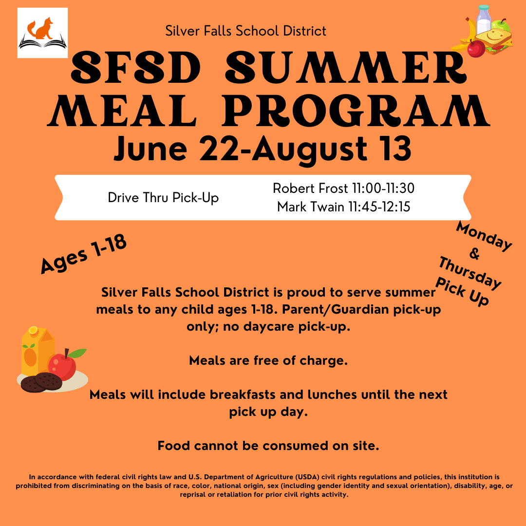 Silver Falls Summer Meals