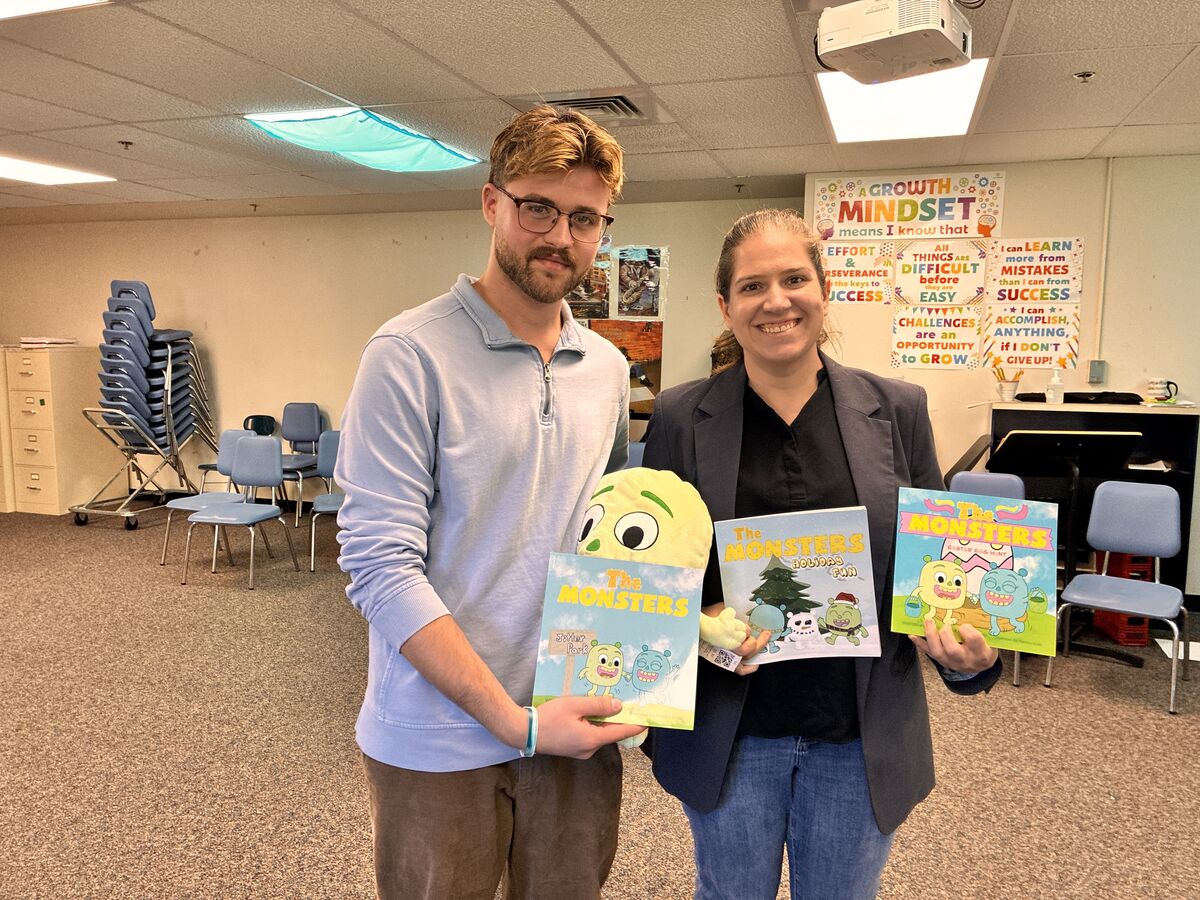  A Special Author Visit at Wesley Elementary! 