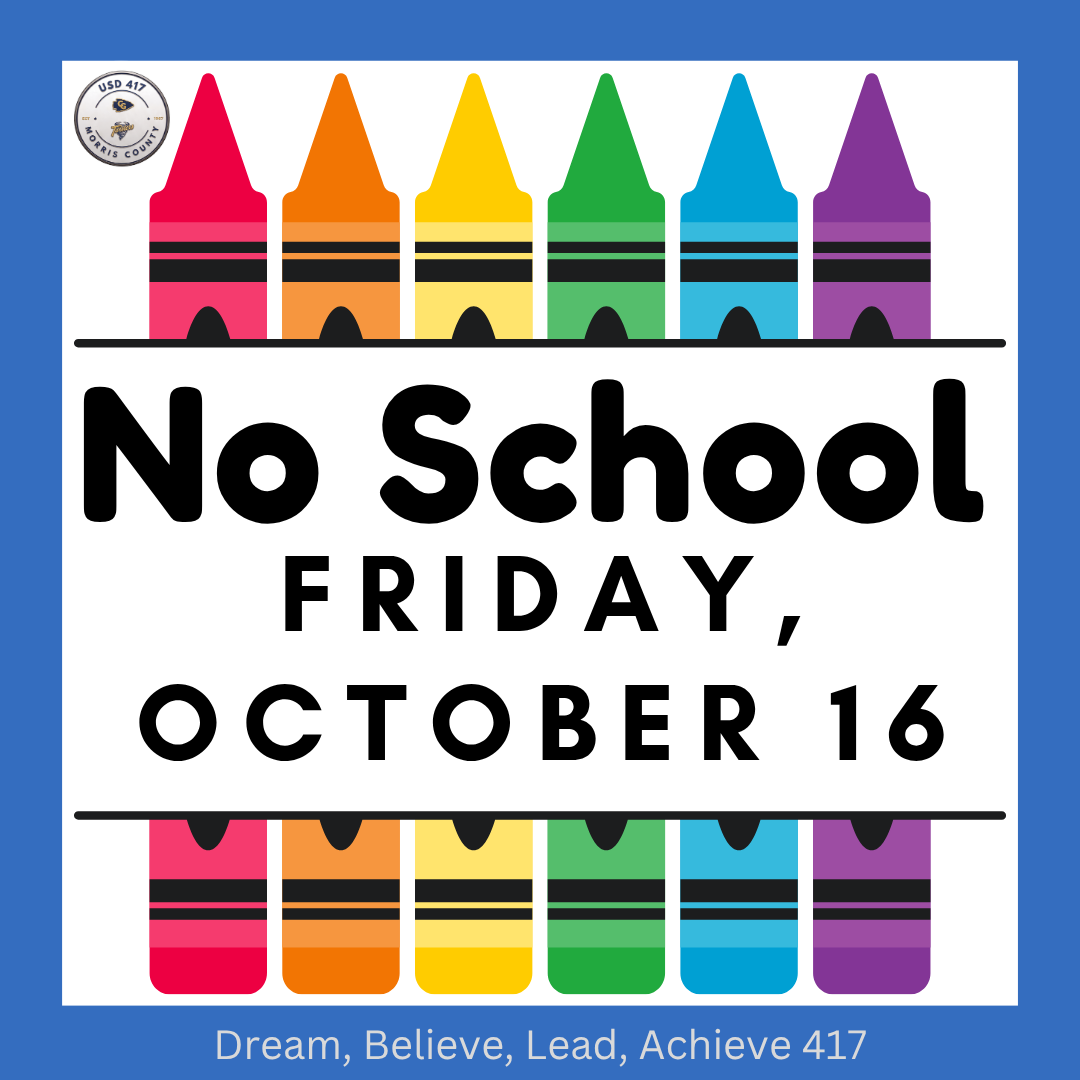 NO SCHOOL - OCTOBER 16