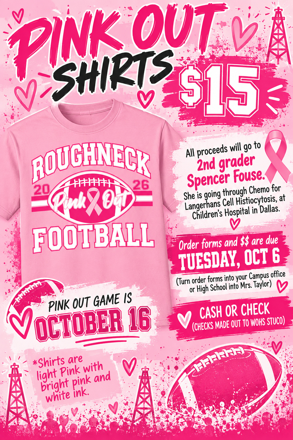 Pink Out Shirts