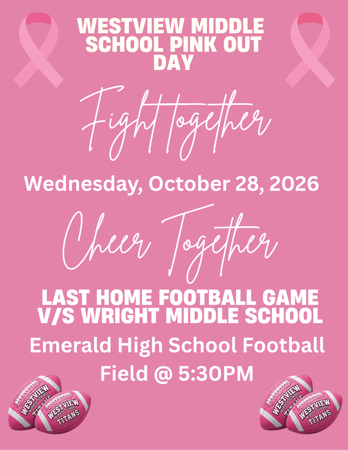Pink Out Day!